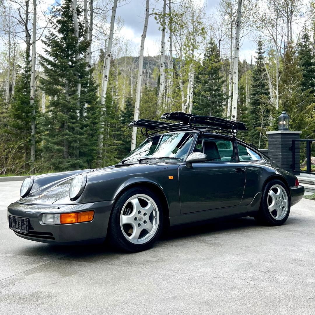 VIP exterior car detailing with foam bath and tire shine by SparkClean in Park City.