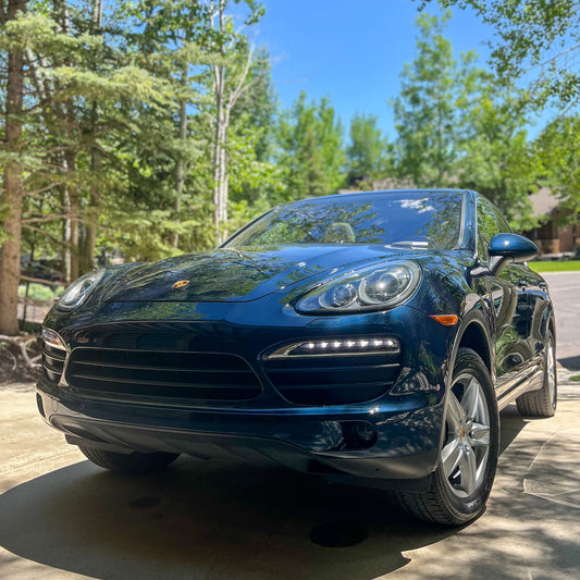 Full interior detailing service by SparkClean in Park City, Utah. Includes vacuuming, carpet shampoo, leather seat cleaning, and dashboard conditioning. Perfect for families and pet owners.